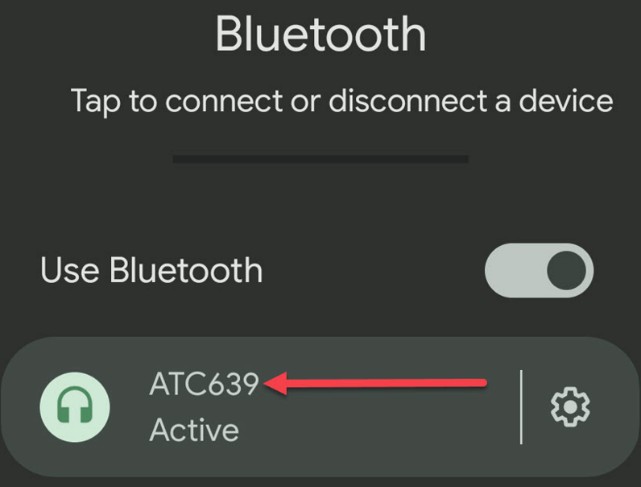 Bluetooth device pairing